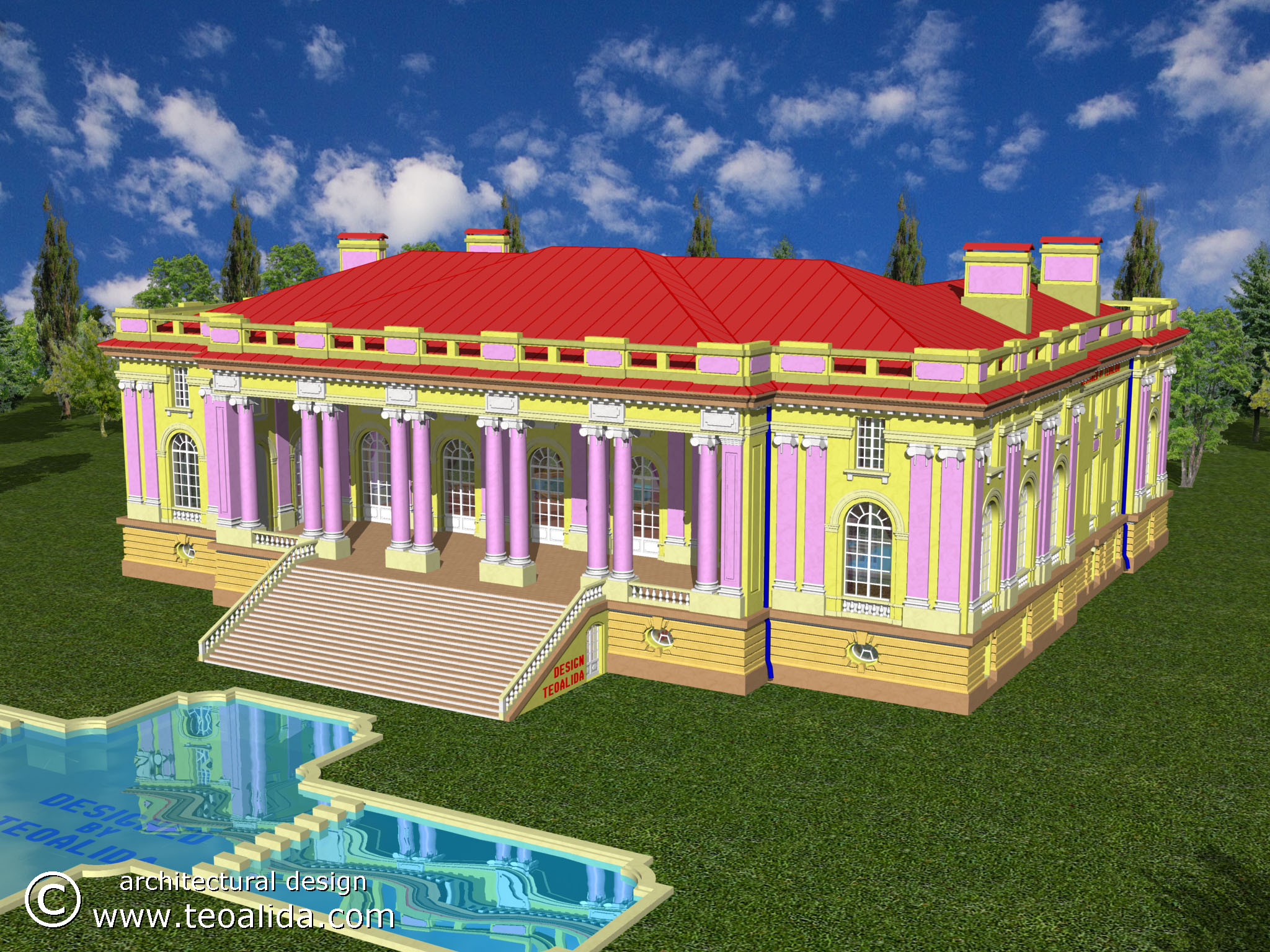 Palatul Cantacuzino "Micul Trianon" de la Floreşti Prahova